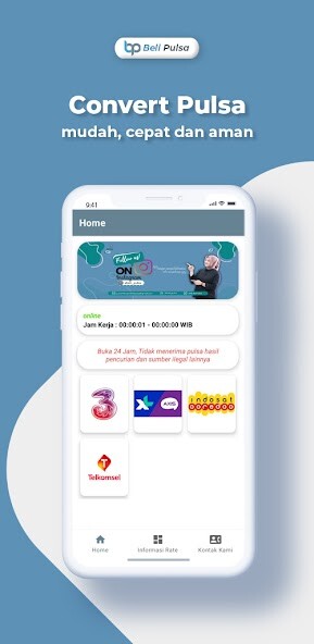 Run android online APK Beli Pulsa - Convert Pulsa from MyAndroid or emulate Beli Pulsa - Convert Pulsa using MyAndroid Run android online APK Beli Pulsa - Convert Pulsa from MyAndroid or emulate Beli Pulsa - Convert Pulsa using MyAndroid