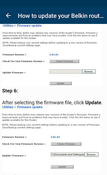 Run android online APK Belkin Router Setup Guide from MyAndroid or emulate Belkin Router Setup Guide using MyAndroid