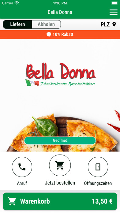 Emulate iPhone app Bella Donna Birkenwerder using MyAndroid Emulate iPhone app Bella Donna Birkenwerder using MyAndroid