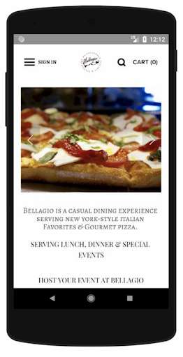Run android online APK Bellagio Pizzeria from MyAndroid or emulate Bellagio Pizzeria using MyAndroid
