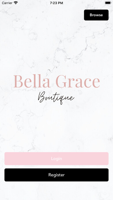 Emulate iPhone app Bella Grace Boutique Store using MyAndroid Emulate iPhone app Bella Grace Boutique Store using MyAndroid
