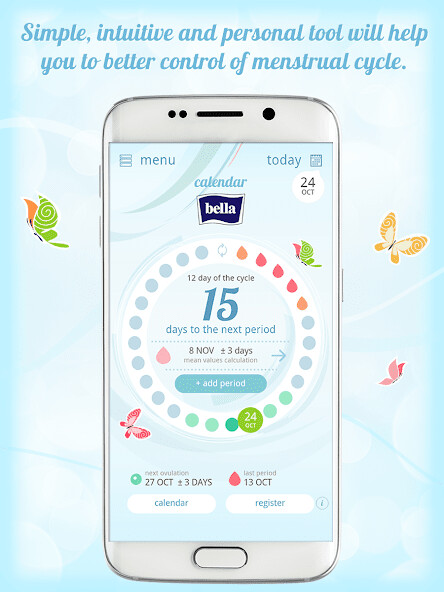 Emulate Android APK Bella Period Calendar Emulate Android APK Bella Period Calendar
