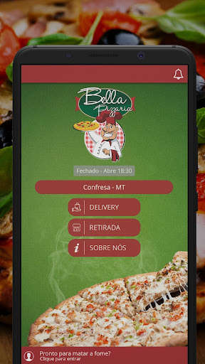 Run android online APK Bella Pizzaria from MyAndroid or emulate Bella Pizzaria using MyAndroid