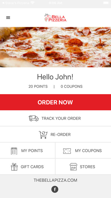Emulate iPhone app Bella Pizzeria App using MyAndroid Emulate iPhone app Bella Pizzeria App using MyAndroid