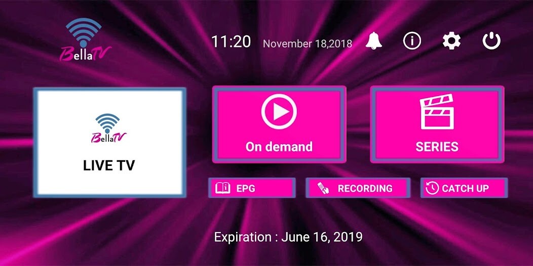 Emulate Android APK BELLA-TV Emulate Android APK BELLA-TV