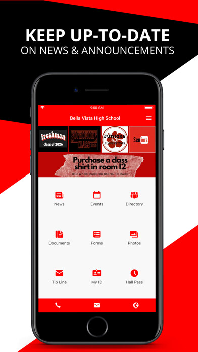 Emulate iPhone app Bella Vista High School using MyAndroid Emulate iPhone app Bella Vista High School using MyAndroid