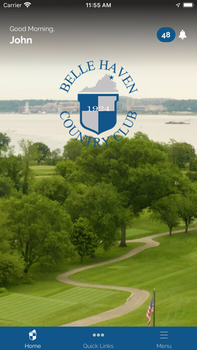 Emulate iPhone app Belle Haven CC using MyAndroid