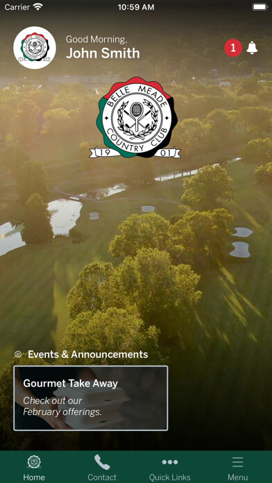 Emulate iPhone app Belle Meade Country Club using MyAndroid Emulate iPhone app Belle Meade Country Club using MyAndroid
