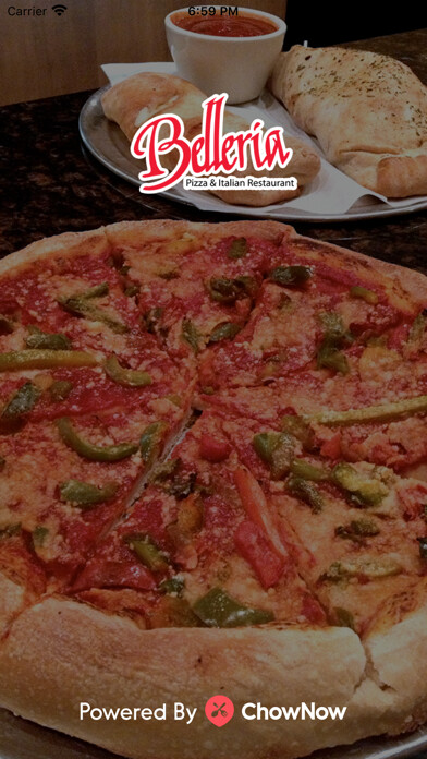 Emulate iPhone app Belleria & Italian Restaurant using MyAndroid Emulate iPhone app Belleria & Italian Restaurant using MyAndroid