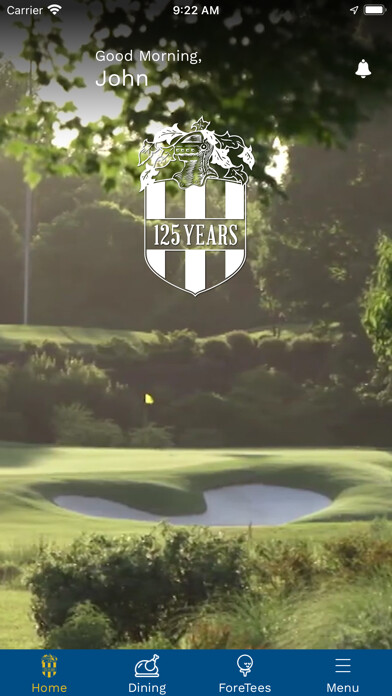 Emulate iPhone app Bellerive Country Club using MyAndroid