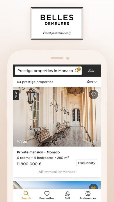 Emulate iPhone app Belles Demeures- real estate using MyAndroid Emulate iPhone app Belles Demeures- real estate using MyAndroid