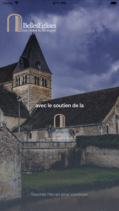 Emulate iPhone app BellesEglises using MyAndroid