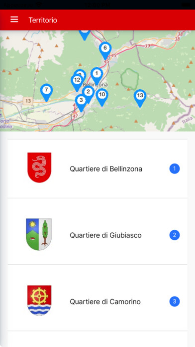Emulate iPhone app Bellinzona using MyAndroid Emulate iPhone app Bellinzona using MyAndroid