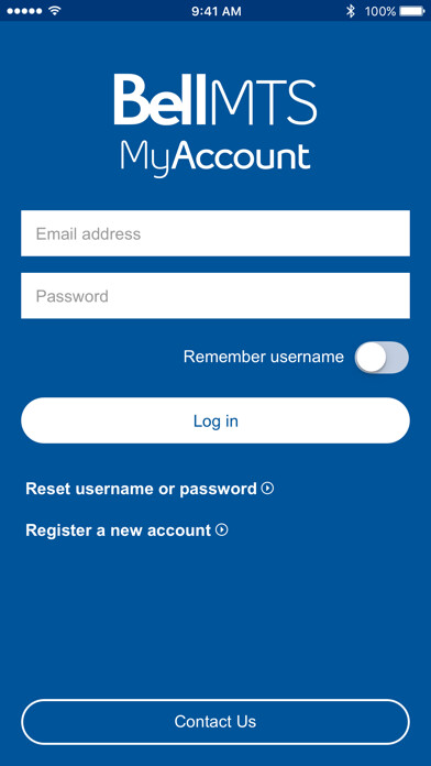 Emulate iPhone app Bell MTS MyAccount using MyAndroid Emulate iPhone app Bell MTS MyAccount using MyAndroid