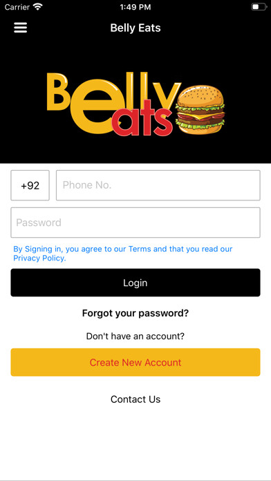 Run android online APK Belly Eats from MyAndroid or emulate Belly Eats using MyAndroid