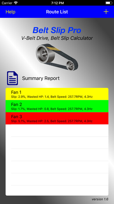 Emulate iPhone app Belt Slip Pro using MyAndroid Emulate iPhone app Belt Slip Pro using MyAndroid