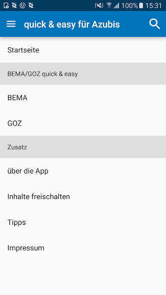 Run android online APK BEMA + GOZ für Azubis from MyAndroid or emulate BEMA + GOZ für Azubis using MyAndroid Run android online APK BEMA + GOZ für Azubis from MyAndroid or emulate BEMA + GOZ für Azubis using MyAndroid