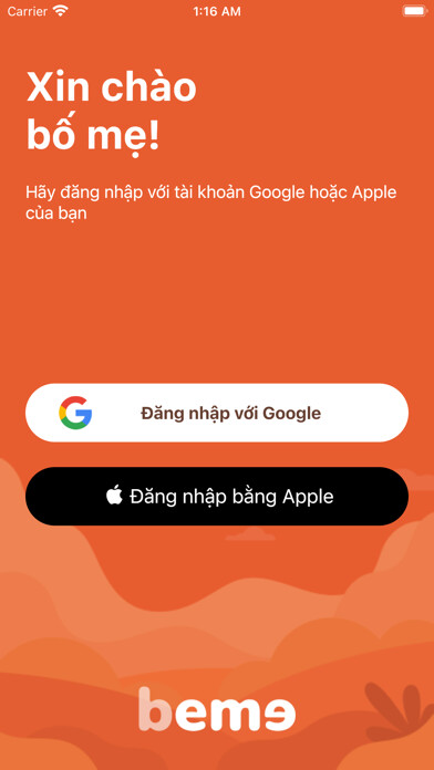 Emulate iPhone app Beme Parents using MyAndroid