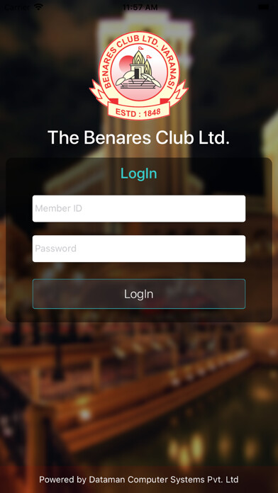 Emulate iPhone app Benares Club Ltd. using MyAndroid
