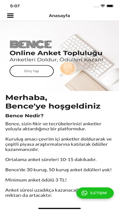 Emulate iPhone app Bence Anket using MyAndroid Emulate iPhone app Bence Anket using MyAndroid