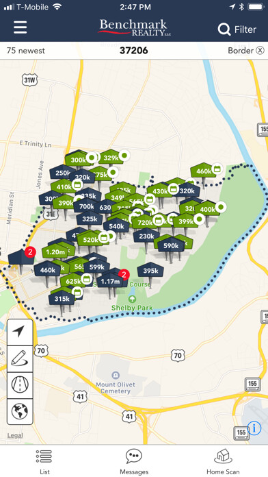 Emulate iPhone app Benchmark Realty using MyAndroid Emulate iPhone app Benchmark Realty using MyAndroid
