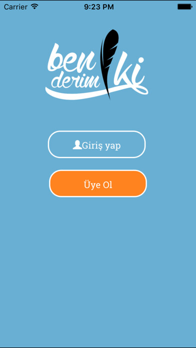 Emulate iPhone app Ben derim ki… using MyAndroid
