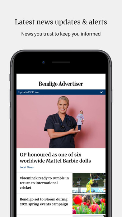 Emulate iPhone app Bendigo Advertiser using MyAndroid Emulate iPhone app Bendigo Advertiser using MyAndroid