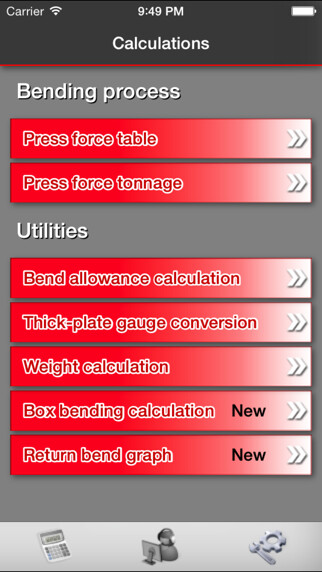 Emulate iPhone app BendingTool using MyAndroid Emulate iPhone app BendingTool using MyAndroid