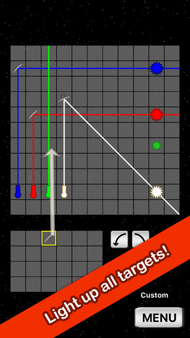 Emulate iPhone app Bend the Light using MyAndroid