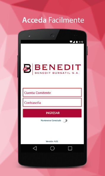 Run android online APK Benedit Bursátil S.A. from MyAndroid or emulate Benedit Bursátil S.A. using MyAndroid