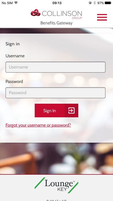 Emulate iPhone app Benefits Gateway using MyAndroid