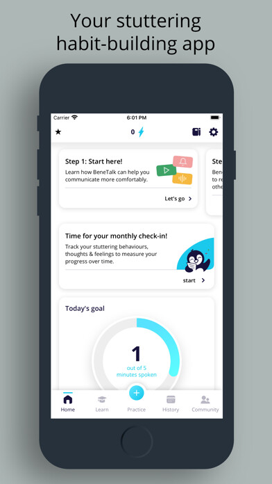 Run android online APK BeneTalk: Stuttering Coach from MyAndroid or emulate BeneTalk: Stuttering Coach using MyAndroid