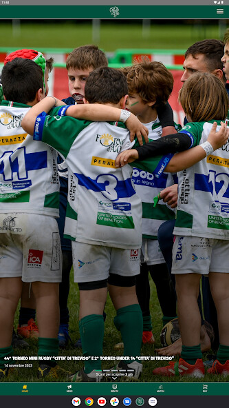 Emulate iPhone app Benetton Rugby Official App using MyAndroid Emulate iPhone app Benetton Rugby Official App using MyAndroid