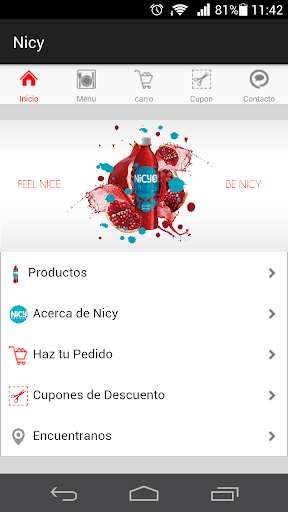 Run android online APK Be Nicy from MyAndroid or emulate Be Nicy using MyAndroid