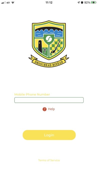 Emulate iPhone app Bennettsbridge GAA using MyAndroid