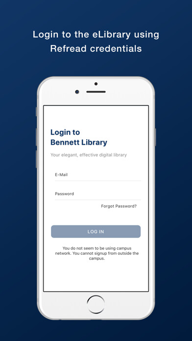 Emulate iPhone app Bennett University Library using MyAndroid Emulate iPhone app Bennett University Library using MyAndroid
