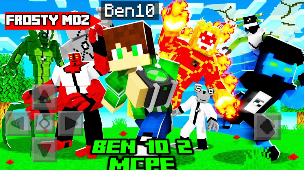 Run android online APK Ben ten Mod for Minecraft PE from MyAndroid or emulate Ben ten Mod for Minecraft PE using MyAndroid