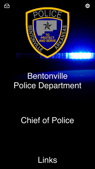 Emulate iPhone app Bentonville PD using MyAndroid