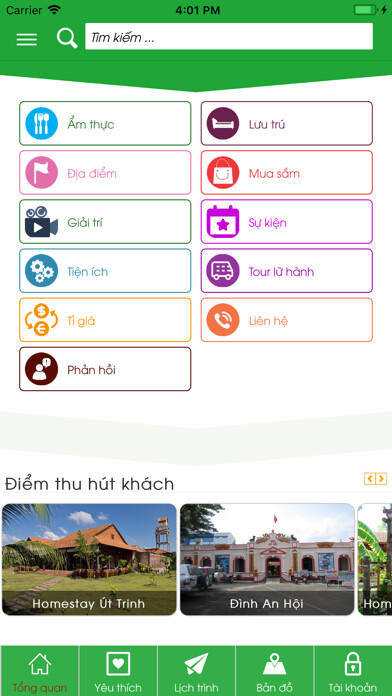 Emulate iPhone app Ben Tre Tourism using MyAndroid Emulate iPhone app Ben Tre Tourism using MyAndroid