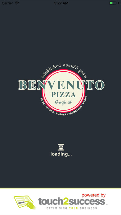 Emulate iPhone app Benvenuto Pizza using MyAndroid Emulate iPhone app Benvenuto Pizza using MyAndroid