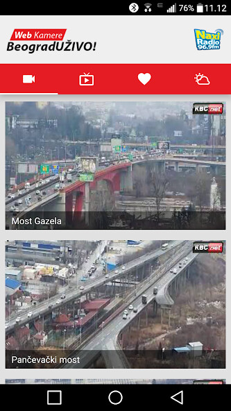 Run android online APK Beograd uživo! from MyAndroid or emulate Beograd uživo! using MyAndroid