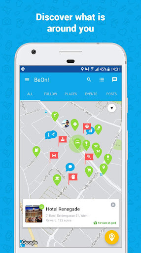 Emulate Android APK BeOn - Open world around me Emulate Android APK BeOn - Open world around me