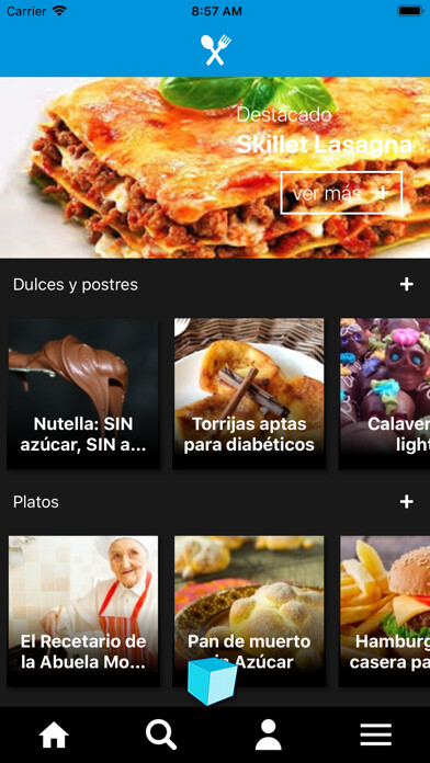Emulate iPhone app beQbe Recetas using MyAndroid Emulate iPhone app beQbe Recetas using MyAndroid