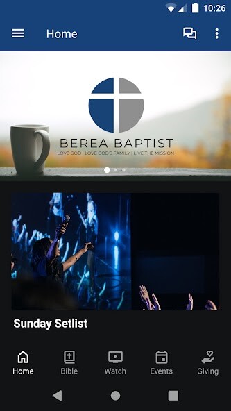 Run android online APK Berea Baptist from MyAndroid or emulate Berea Baptist using MyAndroid Run android online APK Berea Baptist from MyAndroid or emulate Berea Baptist using MyAndroid
