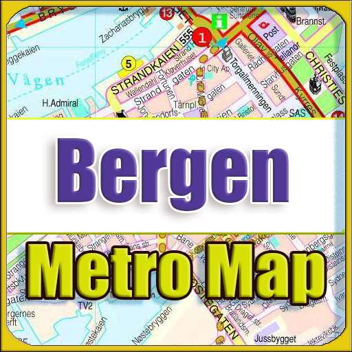 Run android online APK Bergen Norway Metro Map Offline from MyAndroid or emulate Bergen Norway Metro Map Offline using MyAndroid