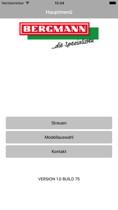 Emulate iPhone app BERGMANN Setting using MyAndroid Emulate iPhone app BERGMANN Setting using MyAndroid