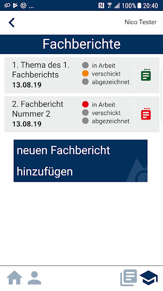 Run android online APK Berichtsheft App Metall from MyAndroid or emulate Berichtsheft App Metall using MyAndroid