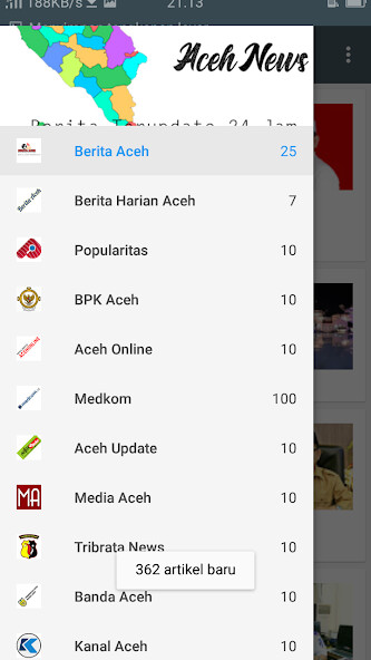 Run android online APK Berita Aceh from MyAndroid or emulate Berita Aceh using MyAndroid