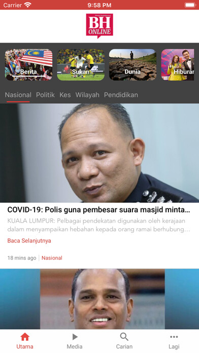 Run android online APK Berita Harian Mobile from MyAndroid or emulate Berita Harian Mobile using MyAndroid Run android online APK Berita Harian Mobile from MyAndroid or emulate Berita Harian Mobile using MyAndroid