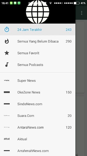 Emulate Android APK Berita Internasional